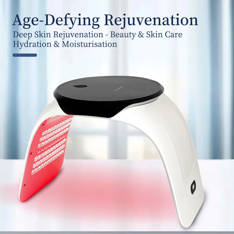 Portable Face Whitening Skin Rejuvenation 7 Color Pdt Led Light Therapy Anti-aging Led Red Light Therapy Face for Face Skin Care