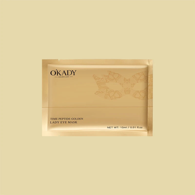OKADY Anti-Aging Firming Nourishing Skincare Gift Set Time Peptide Golden Luxury Face Care Kit Skin Care Set