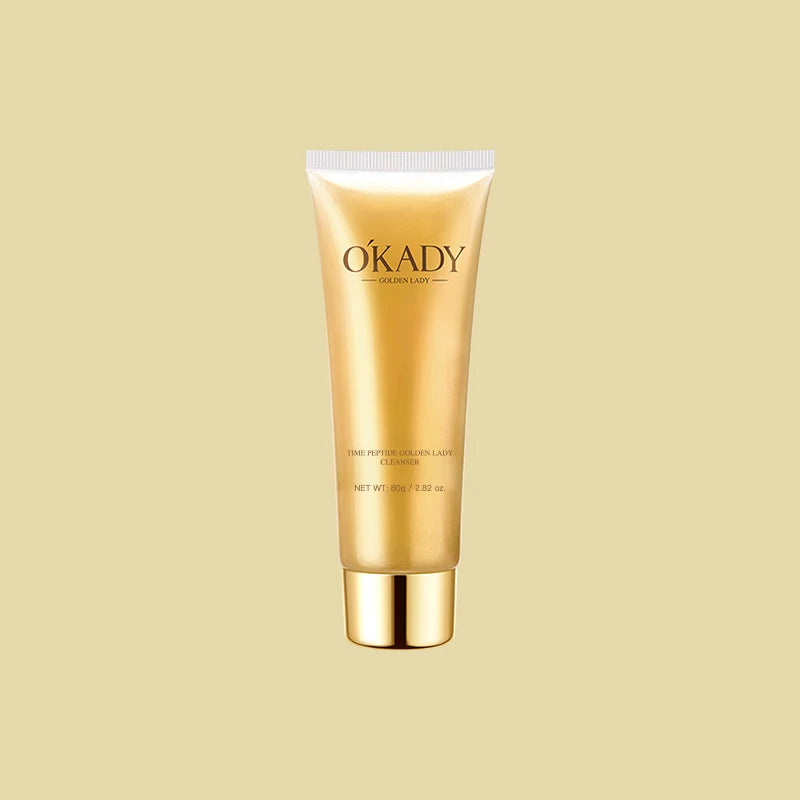 OKADY Anti-Aging Firming Nourishing Skincare Gift Set Time Peptide Golden Luxury Face Care Kit Skin Care Set