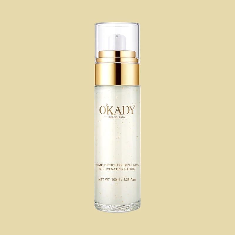 OKADY Anti-Aging Firming Nourishing Skincare Gift Set Time Peptide Golden Luxury Face Care Kit Skin Care Set