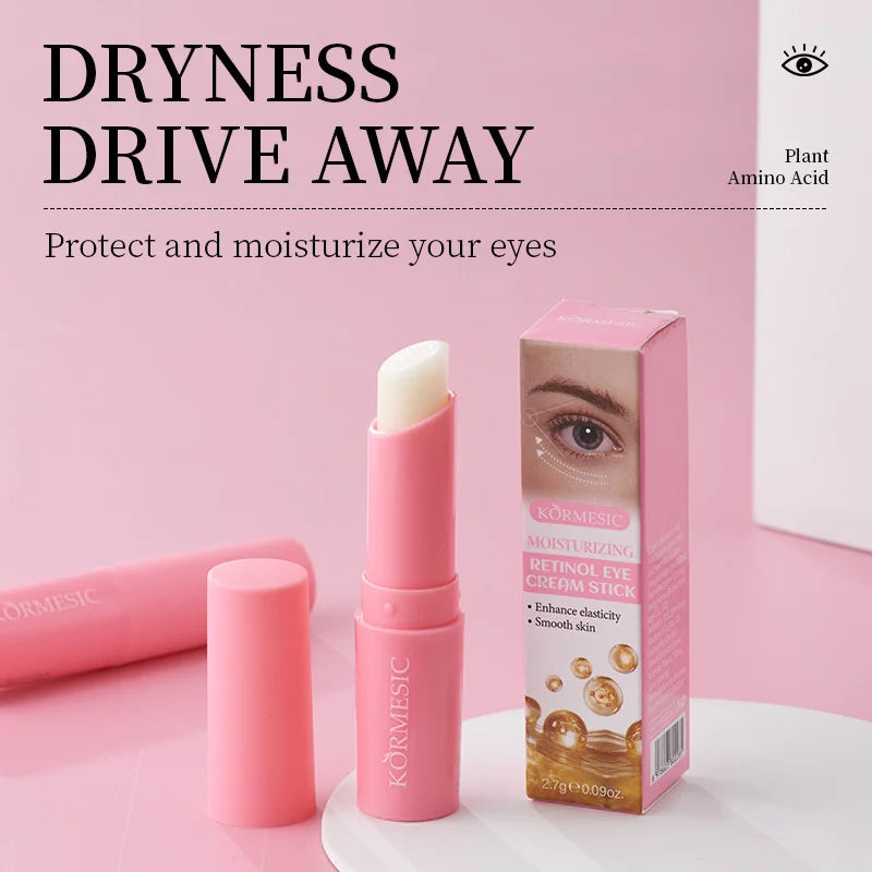 Retinol Eye Cream Dark Circles Eye Bags Removal Eye Cream Stick Firming Eye Cream Under Eye Serum Moisturizing Eye Skin Care