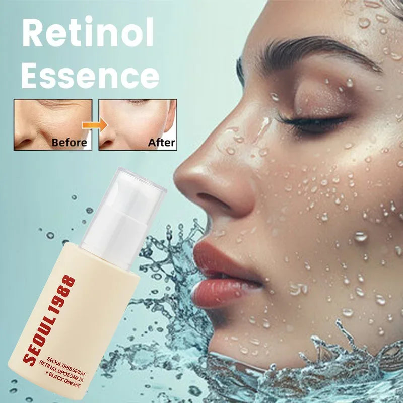 Seoul 1988 100ml Niacinamide 2% Retinal Ginseng Essence Firming Eye Cream Lightens Fine Lines Deep Moisturizing Care Essence Set