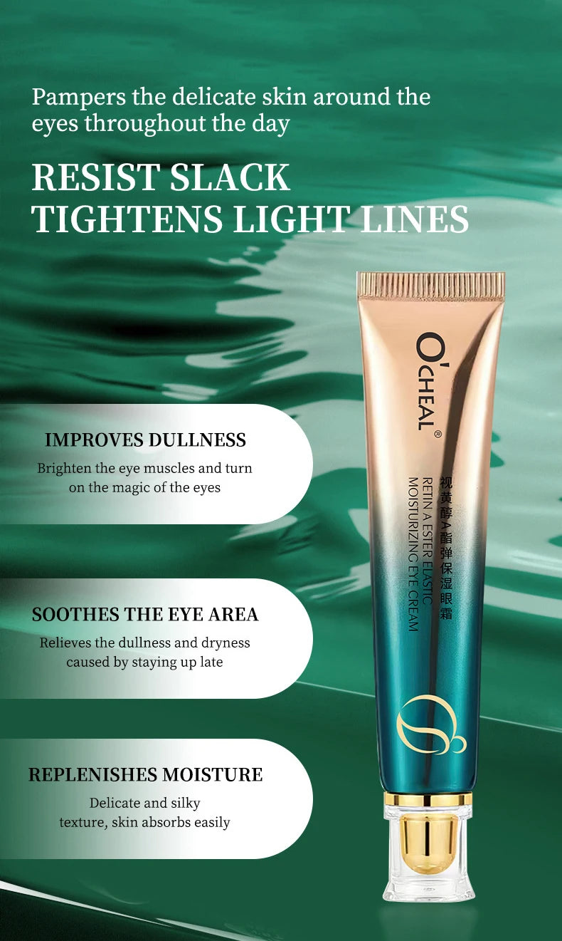 Anti Wrinkle Retinol Eye Cream Anti Dark Circles Eye Bags Removal Moisturizing Eye Creams Eyes Skin Care Products for Beauty