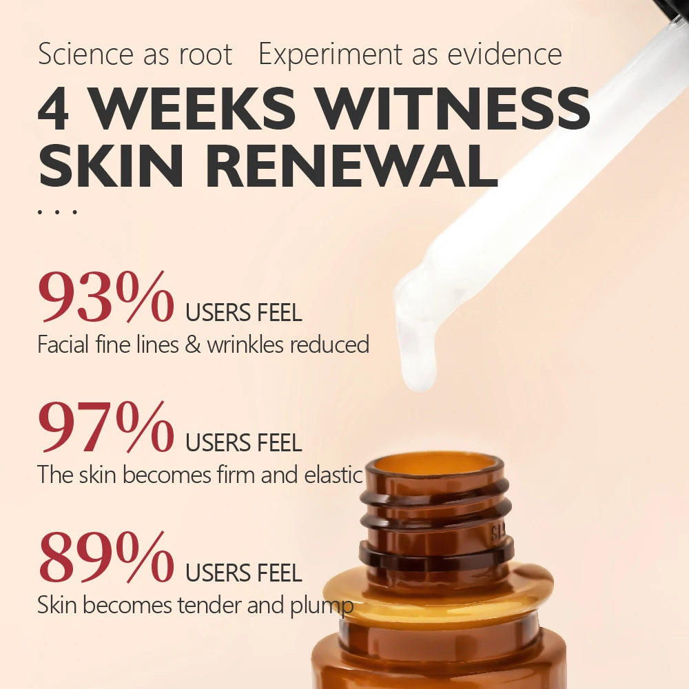 Retinol & Vitamin C Facial Skin Care Products Set Face Cream Eye Serum Face Essence Reduce Dark Circles Anti Aging Nourish Skin