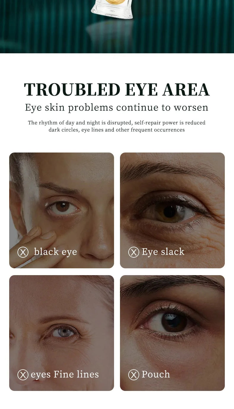 Anti Wrinkle Retinol Eye Cream Anti Dark Circles Eye Bags Removal Moisturizing Eye Creams Eyes Skin Care Products for Beauty